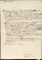 1766-Valdagno 25 Luglio Lettera Di Lodovico Covi A Francesco Antonio Arici - Documentos Históricos