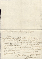 1765-Brescia 10 Gennaio Lettera Di Fra Maurizio De Redondesco Ricevuta Di Messe - Historische Dokumente