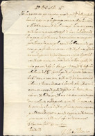 1647-Brescia 31 Gennaio Lettera Di Pietro Paderno A Giovanni Battista Cagna A Be - Historische Dokumente