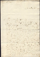 1758-Bernate 8 Dicembre Lettera Di Vincenzo Berdonalo A Francesco Antonio Arici - Documenti Storici