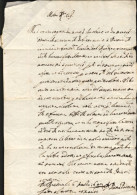 1658-Brescia 10 Luglio Lettera Di Giulio Rizzeri A Pietro Angelo Griffi A Breno - Documenti Storici