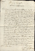 1684-Brescia 11 Settembre Lettera Di Antonio Joannes A Alessandro Cigola - Documenti Storici