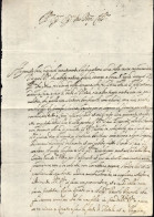 1690-Brescia 10 Dicembre Lettera Di Valerio Faglia - Documents Historiques