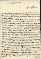 1738-Brescia 10 Aprile Lettera Di Enrico Bondioli - Documentos Históricos