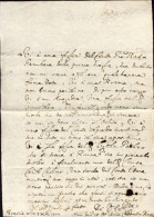 1702-Brescia 23 Dicembre Lettera Di Costantino Roncalli, Tre Insignificanti Buch - Documentos Históricos