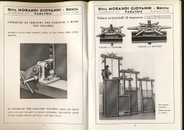 1952-Depliant Pubblicitario Della Ditta Morandi Di Brescia Con Varie Foto Di Par - Publicités