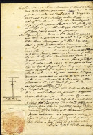 1782-documento Cardinale Niccolò Antonio Giustiniani Dato In Venezia Il 25 Giugn - Historische Documenten