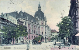 1910-Ungheria Cartolina "Budapest Kunstgewerbliches Museum" Diretta In Italia - Hongrie