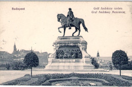 1930circa-Ungheria "Budapest Monumento A Andrassy" - Hungary