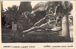 1930circa-Grecia Cartolina Foto "Corfù Achille Morente" - Grèce