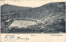 1910circa-Grecia Cartolina "Atene Teatro Di Bacco" - Greece