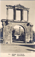 1920circa-Grecia Cartolina Foto "Atene Arco D'Adrian" - Griekenland