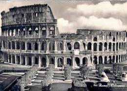 1960-cartolina Foto "Roma-colosseo"affrancata L.15 Olimpiade Di Roma Con Angolo  - Sonstige & Ohne Zuordnung