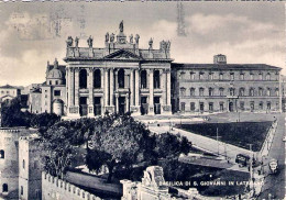 1950-"Roma Basilica Di San Giovanni In Laterano"affrancata L.20 Bicentenario Acc - Autres & Non Classés