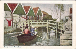 1930circa-Olanda Cartolina "Bootje Varen (Volendam)" - Other & Unclassified