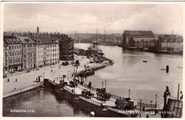 1936-Danimarca Cartolina "Kobenhavn Perspektiv Over Havnen" - Other & Unclassified