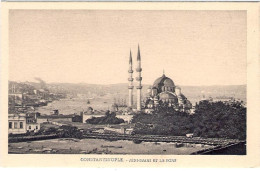 1920circa-Turchia Cartolina "Costantinoplen Jeni-Djami Et Le Port" - Turkey