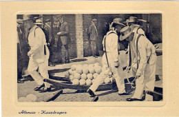 1940circa-Olanda Cartolina "Alkmaar Kaasdragers" - Autres & Non Classés