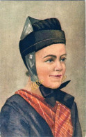 1930circa-Olanda Cartolina "Staphorst Donna In Costume" - Costumes