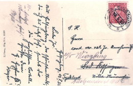 1932-Svezia Cartolina "Halsingborg Parti Av Slottshagen"viaggiata - Suède
