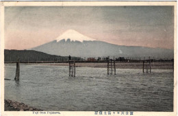 1920^-Giappone Japan Cartolina "Fuji From Yamanaka" - Other & Unclassified