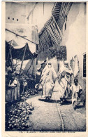 1936-Algeria Cartolina "Marce Dans Une Rue Arabe"diretta In Italia - Other & Unclassified