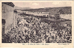 1930circa-Marocco Cartolina "Fez Le Sultan Des Tolbas A Sidi Nrazem" - Autres & Non Classés