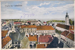 1929-Jugoslavia Cartolina "Pogled Na Varazdin" - Yougoslavie