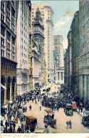 1909-U.S.A. Cartolina Diretta In Italia "Broad Street New York" - Sonstige & Ohne Zuordnung