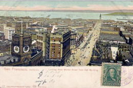 1905-U.S.A. "San Francisco California Looking Down Market Street From Call Build - Otros & Sin Clasificación