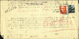 1946-ciclostilato Della Provincia Per Il Turismo Di Belluno Affrancato 60c.Imper - Poststempel