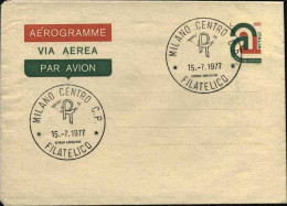 1977-via Aerea L.200 "A"stilizzata Con Annullo Fdc Anticipato Del 15 Luglio1977  - FDC