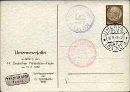 1939-Germania Intero Postale 3p.con Bolli IGLAU IST FREI 15.3.39 - Covers & Documents