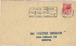 1961-cartoncino Affrancato L.10 Siracusana Con Annullo Meccanico "Finale Ligure  - 1961-70: Storia Postale