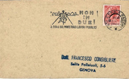 1961-cartoncino Affrancato L.10 Siracusana Con Annullo Meccanico "non In Due! A  - 1961-70: Storia Postale
