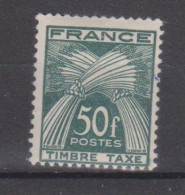 France Taxe N° 88 Avec Charniére - 1859-1959 Postfris