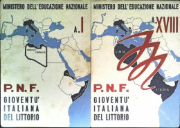1940-pagella Ministero Educazione Nazionale Vincere P.N.F. Gioventù Italiana Del - Diploma & School Reports