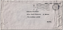 1980-lettera Non Affrancata Da Vico Equense Con Dattiloscritto "DALLA ZONA TERRE - 1971-80: Marcofilie