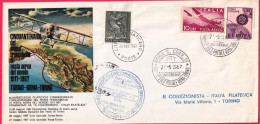1967-Manifestazione Commemorative Cinquantenario 1^francobollo Di Posta Aerea De - Demonstrationen