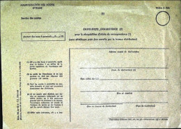 1964-busta Dell'amministrazione Delle Poste Italiane Testo In Francese Enveloppe - 1961-70: Storia Postale