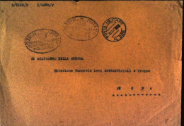1945-Posta Militare N. 225 Del 28.11 Su Busta Di Servizio Dal Comando Territoria - Weltkrieg 1939-45
