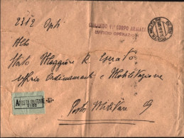 1940-Posta Militare/n.39 C.2 (24.9) Su Assicurata Di Servizio - Oorlog 1939-45