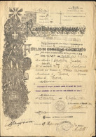 1921-REGIO ESERCITO ITALIANO Foglio Congedo Illimitato Completo - Documents