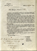 1859-Arruolamento Dei Cacciatori Delle Alpi Alla Deputazione Comunale Di Leno, D - Historical Documents