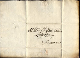 1770-Stato Pontificio Lettera Da Terni Ai Priori Di Stroncone Del 15 Luglio Comu - Historische Documenten