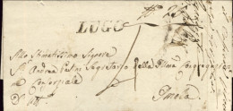 1855-lettera Per Imola Con Bolli Massalombarda, Lugo, Disinfettata E 22 Giugno D - Zonder Classificatie