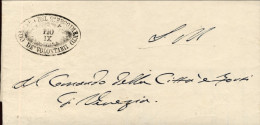 1848-lettera Del"Comando Del 2 Reggimento Dei Volontari Pio IX' Del 22 Settembre - ...-1850 Préphilatélie