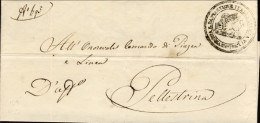 1849-lettera I Battaglione Italia Libera VI Legione Veneta Al Comando Di Pellest - Historische Documenten