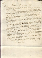 1544-Salò 23 Marzo Supplica Della Comunita' Di Salò Al Doge Di Venezia. I Barcai - Historische Documenten
