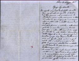 1866-Pavia 18 Maggio Lettera Di Luigi Lingiardi (bella Intestazione A Rilievo)ne - Documents Historiques